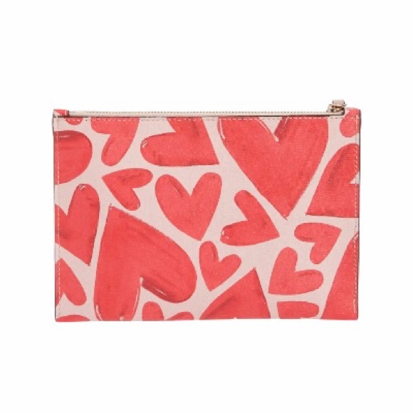 Kate Spade “Ever Fallen” Spencer Hearts Wristlet - Picture 10 of 14